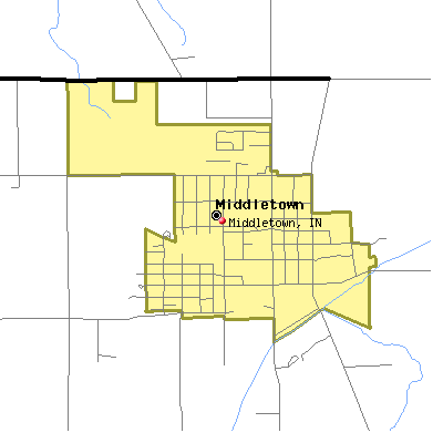 Middletown map