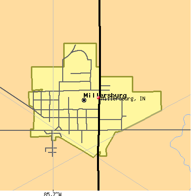 Millersburg map