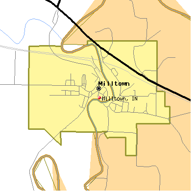 Milltown map