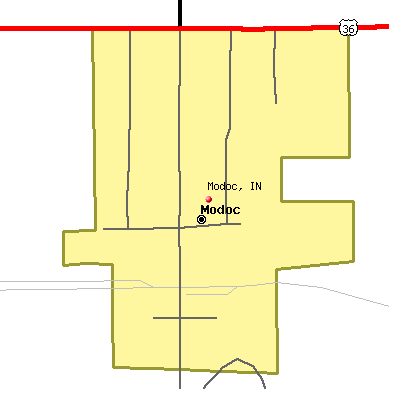 Modoc map