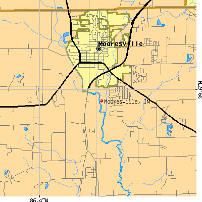 Mooresville map