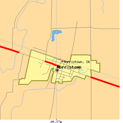 Morristown map