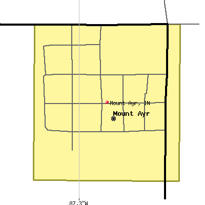 Mount Ayr map