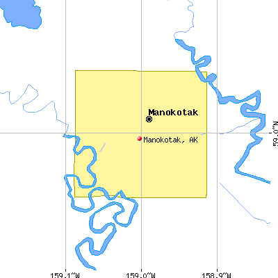 Manokotak map