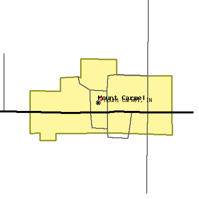 Mount Carmel map