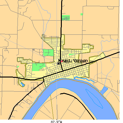 Mount Vernon map