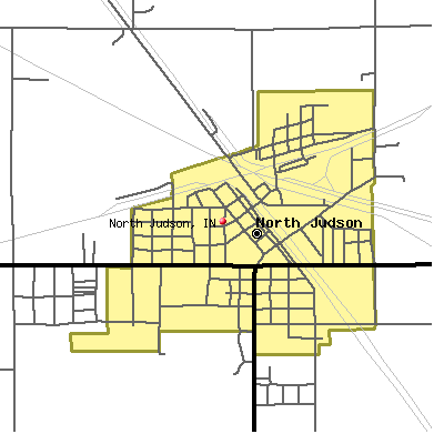 North Judson map