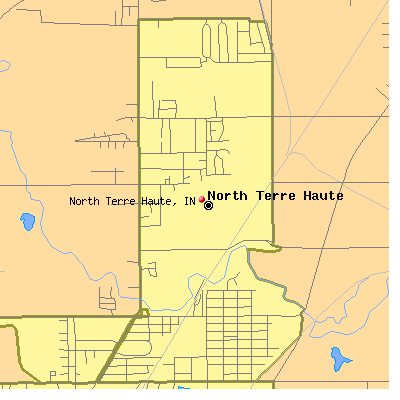North Terre Haute map