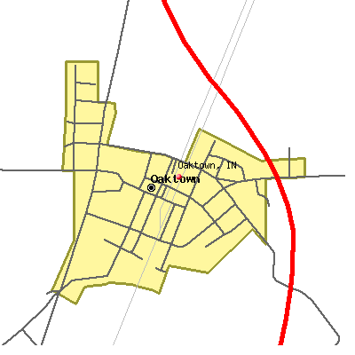Oaktown map