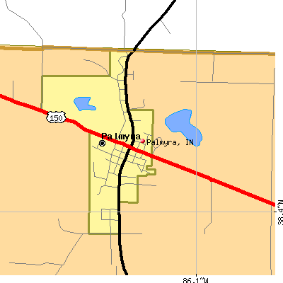 Palmyra map