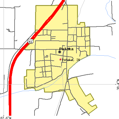 Patoka map