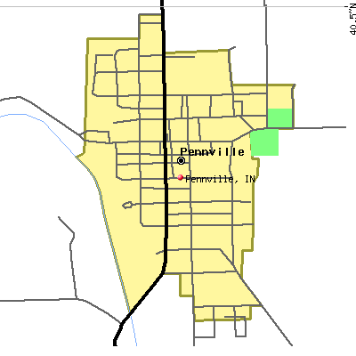 Pennville map