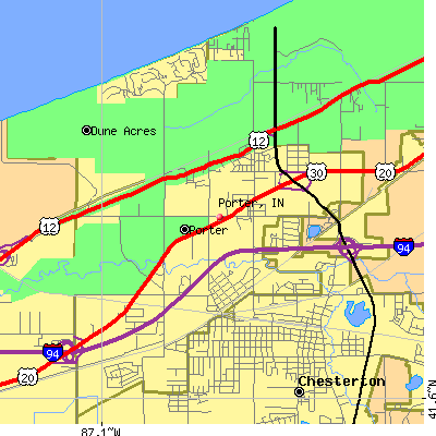 Porter map