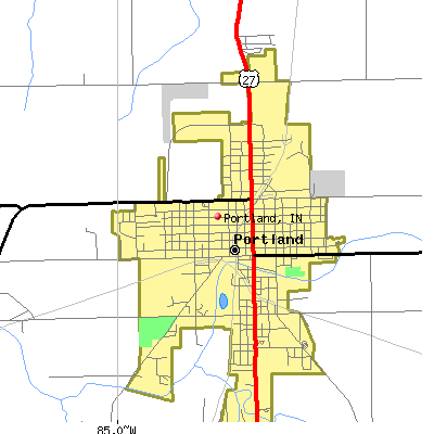 Portland map