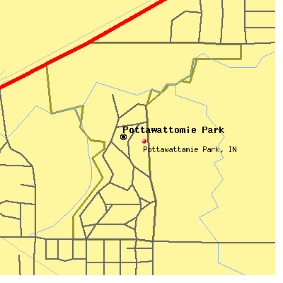 Pottawattamie Park map