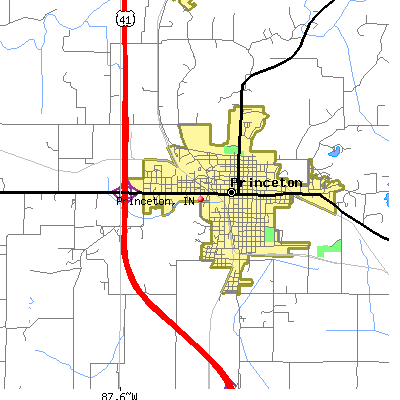 Princeton map