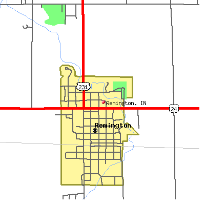 Remington map