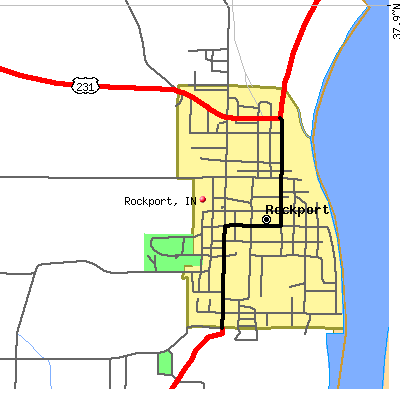 Rockport map