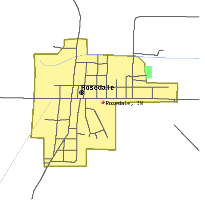 Rosedale map