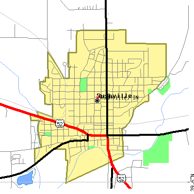Rushville map