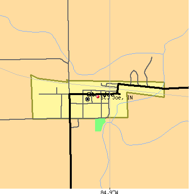 St. Joe map