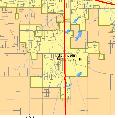 St. John map