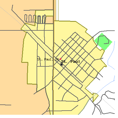 St. Paul map