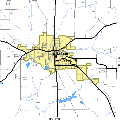 Salem map