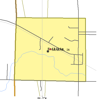 Saltillo map