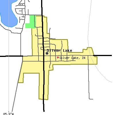 Silver Lake map