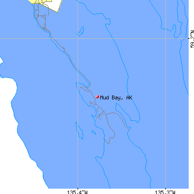Mud Bay map