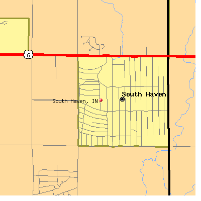 South Haven map