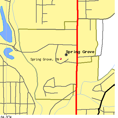 Spring Grove map