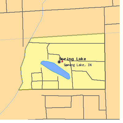 Spring Lake map