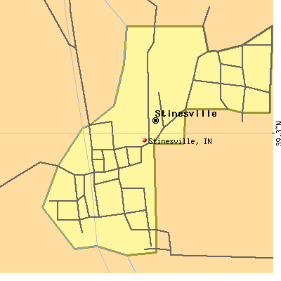 Stinesville map