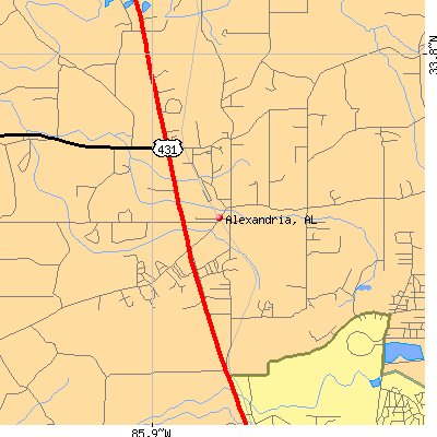 Alexandria map