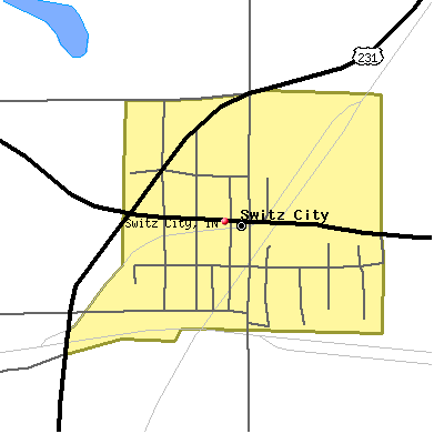 Switz City map