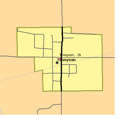 Tennyson map