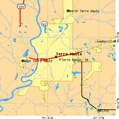 Terre Haute map