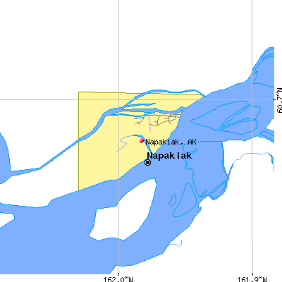 Napakiak map