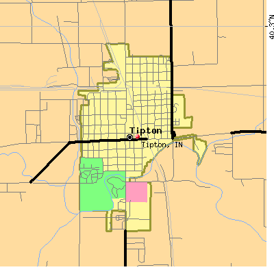 Tipton map