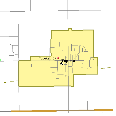 Topeka map