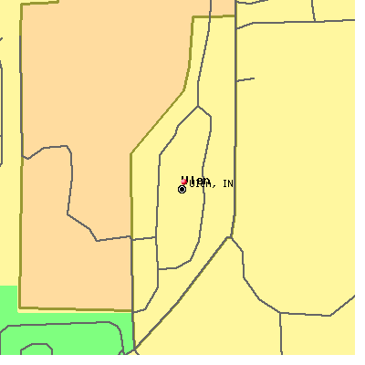 Ulen map