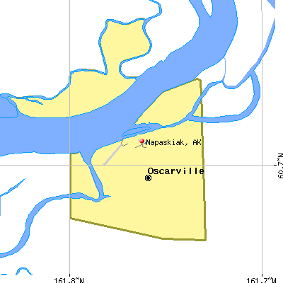 Napaskiak map