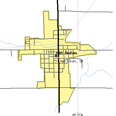 Van Buren map