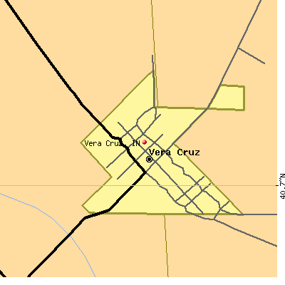 Vera Cruz map