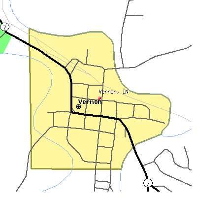 Vernon map