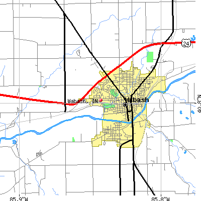 Wabash map