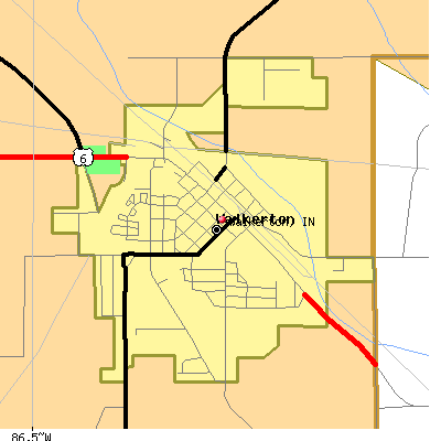 Walkerton map