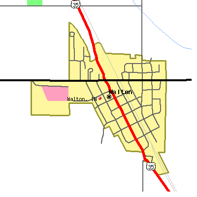 Walton map